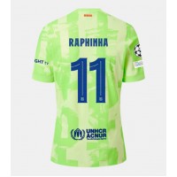 Dres Barcelona Raphinha Belloli #11 Tretina 2024-25 Krátky Rukáv